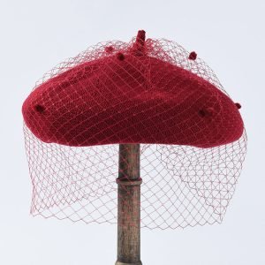 2024 Spring and autumn  mesh hat beret INS style adjustable painter hat & caps custom beret hats for women