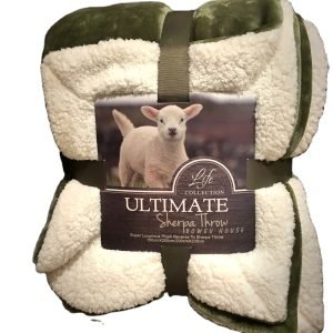 Solid color sherpa throw fleece flannel blanket for winter custom Double -layer bed weighted coral fleece flannel blanket