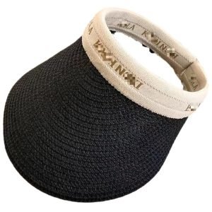 straw hats summer women wholesale sun visor straw hats custom beach quality paper straw cowboy hats caps