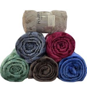 2023 hot sale fleece flannel blanket for winter custom diamond pattern bed weighted coral fleece flannel blankets sherpa blanket