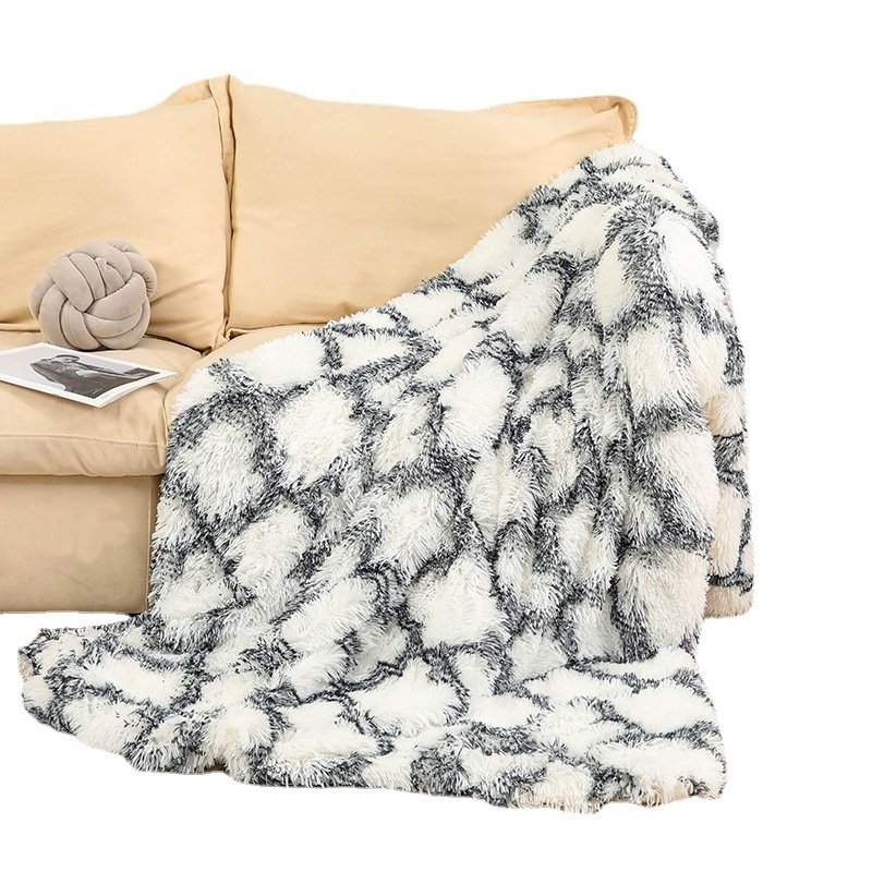plush weighted blankets throws fleece baby blankets for winter wholesale woven travel luxury blanket - Image 2