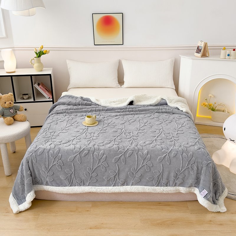 soft winter blanket double bed coral fleece throws custom flannel blanket travel thermal wholesale blanket - Image 2