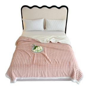 thermal luxury picnic fleece blankets for winter custom blanket wholesale queen size designer blanket